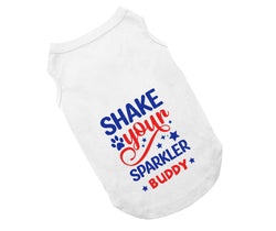 Dog Shirt | Shake Your Sparkler