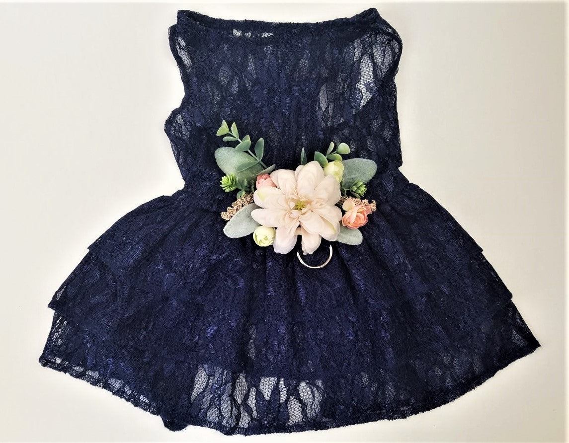 formal dog dress Spring Formal Satin Dog Dress Gown w Bow Wedding Party Speical Occasions XS-XL