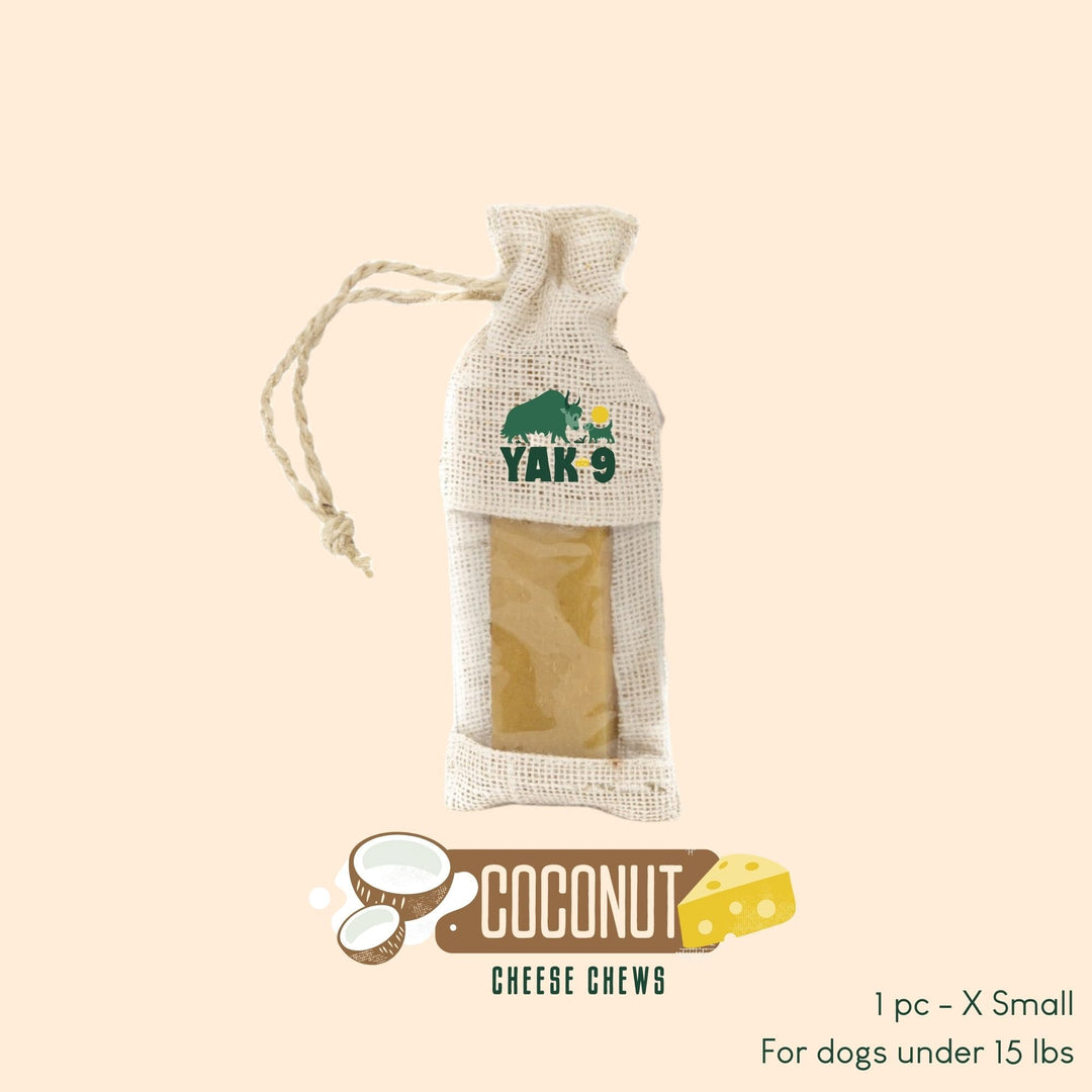 Coconut Cheese Chews for Dogs