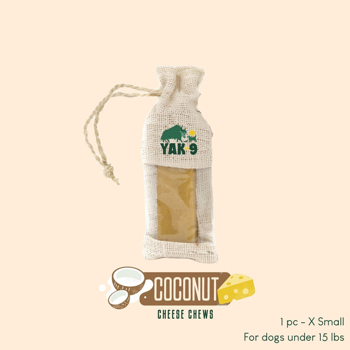 Coconut Cheese Chews for Dogs