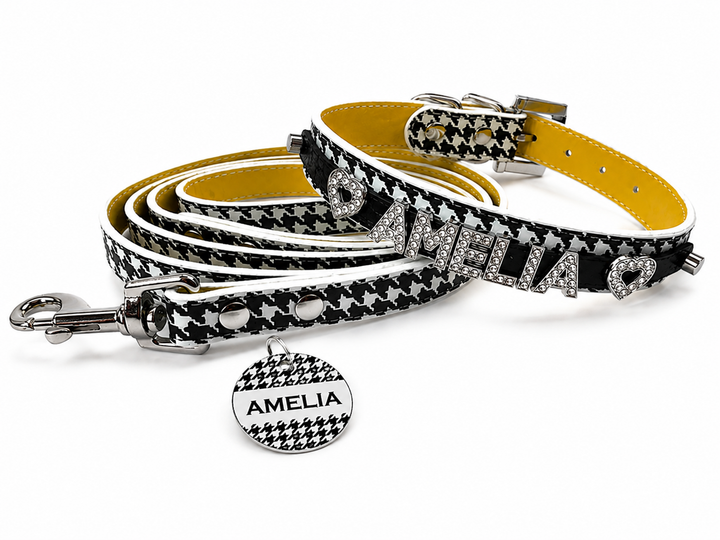 Collar | Houndstooth