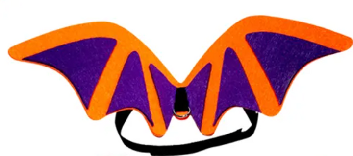 Dog Halloween Accessory | Spooky Bat Wings