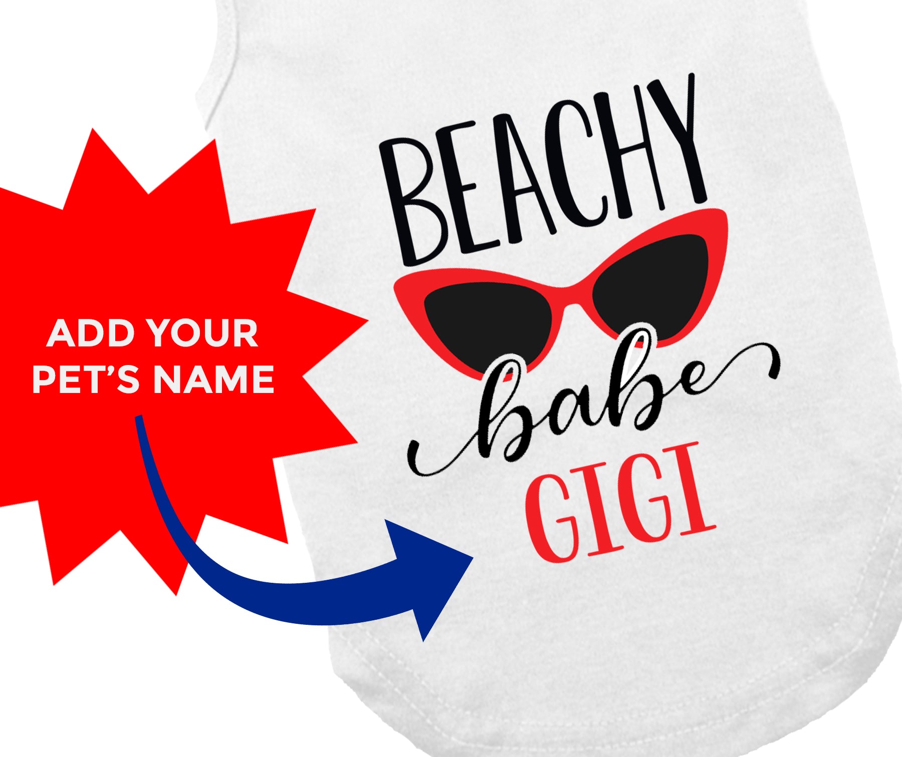 Dog Shirt | Beachy Babe