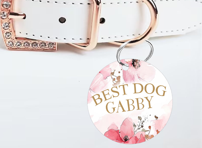Best Dog Wedding ID Tag | 4 Color Options