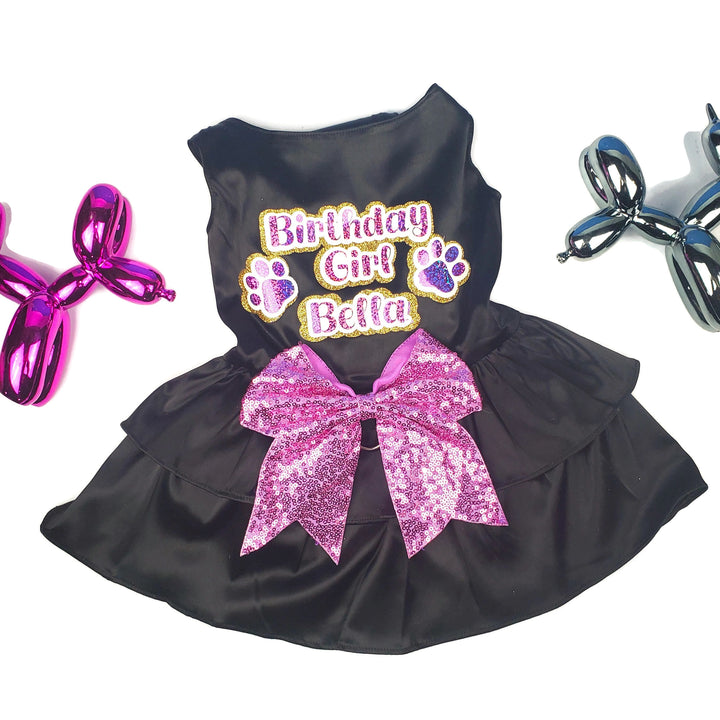 Personalized Birthday Doggy Dress | The Dark Diva