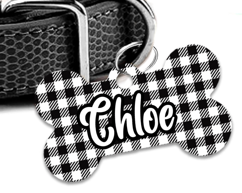 Pet ID Tag | The Buffalo Plaid
