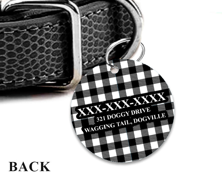 Pet ID Tag | The Buffalo Plaid