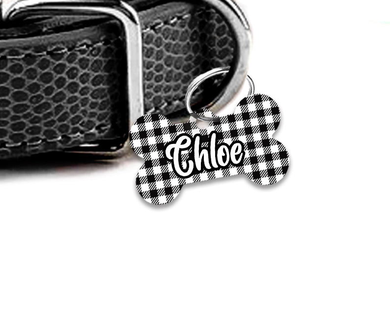 Pet ID Tag | The Buffalo Plaid
