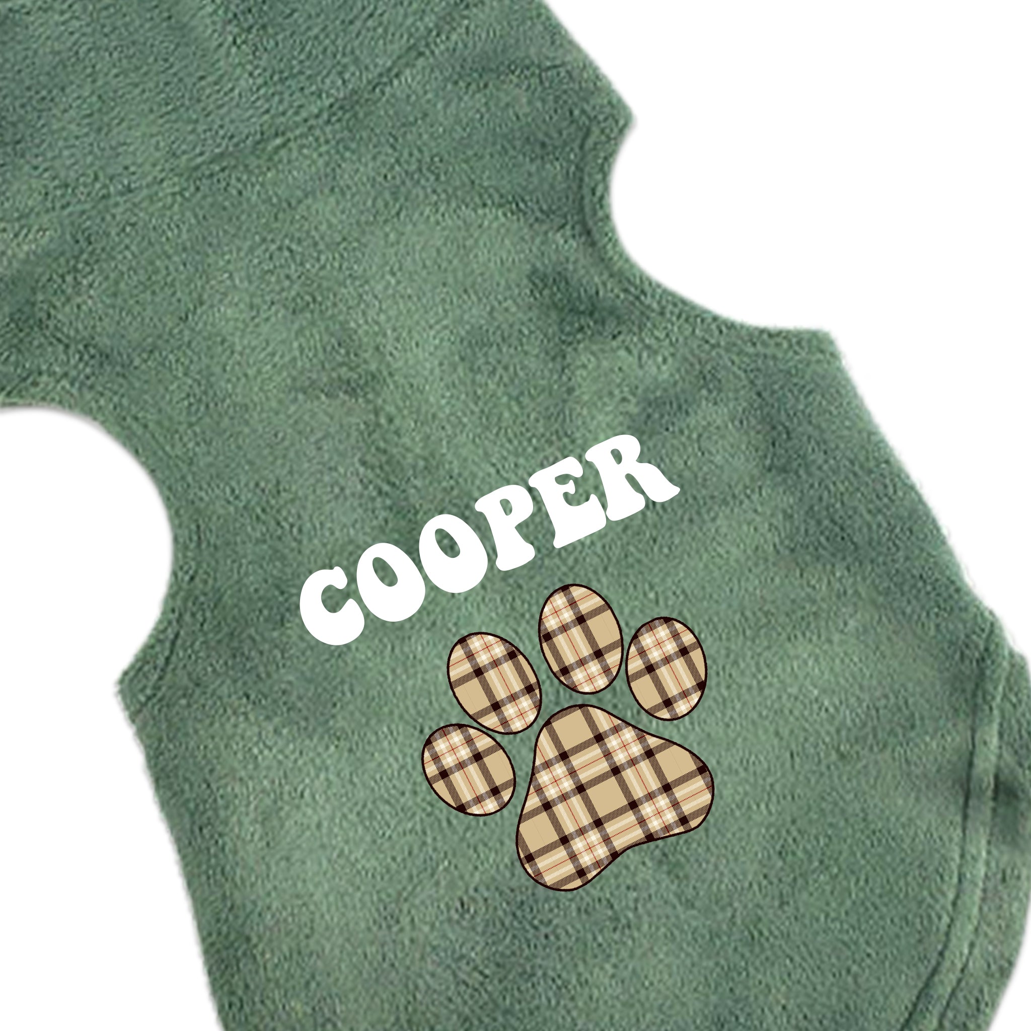 Woodland Prep Paw Fleece