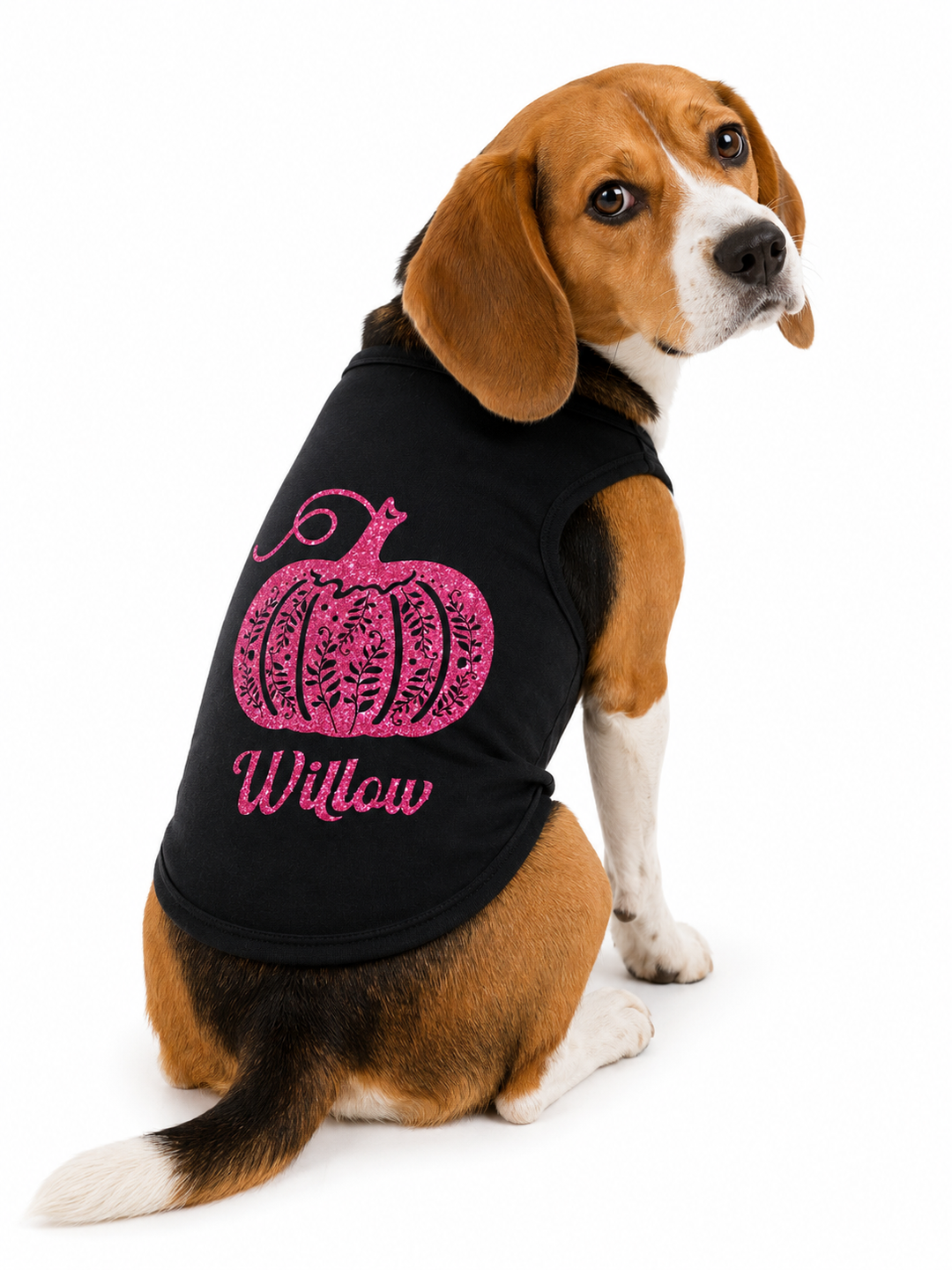 Halloween Dog Shirt | Personalized Vintage Pumpkin
