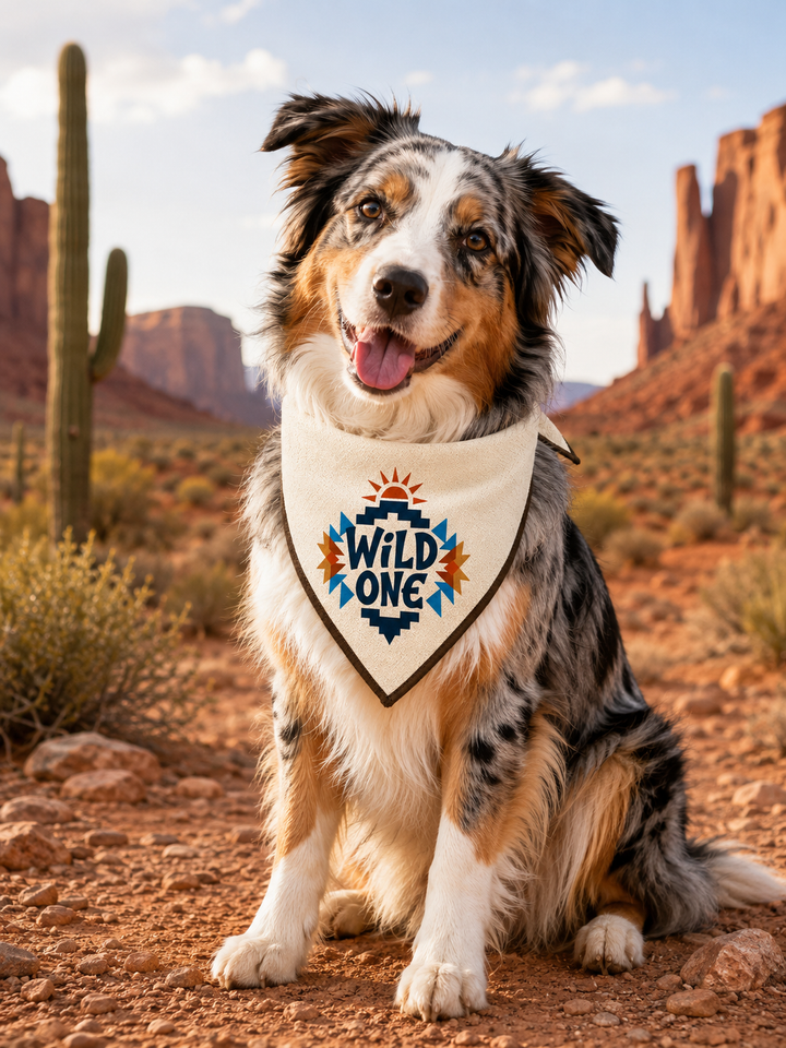 Dog Bandana | Cooling Mesh Red Rock Bandana