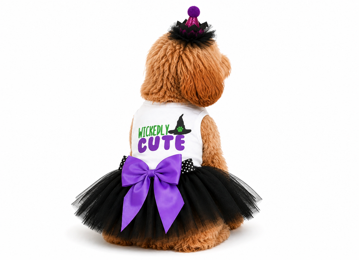 Halloween Dog Shirt | Wickedly Cute Witch Dog Costume