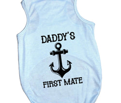 Daddys First Mate Tee | 2 Color Choices