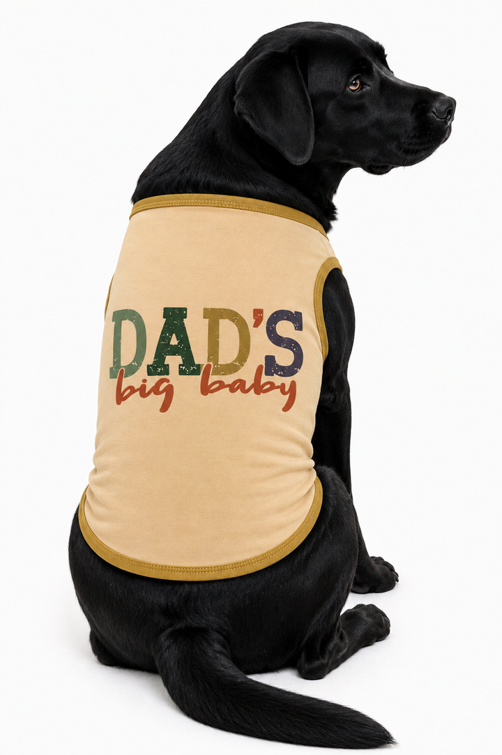 Dad's Big Baby Dog Tee