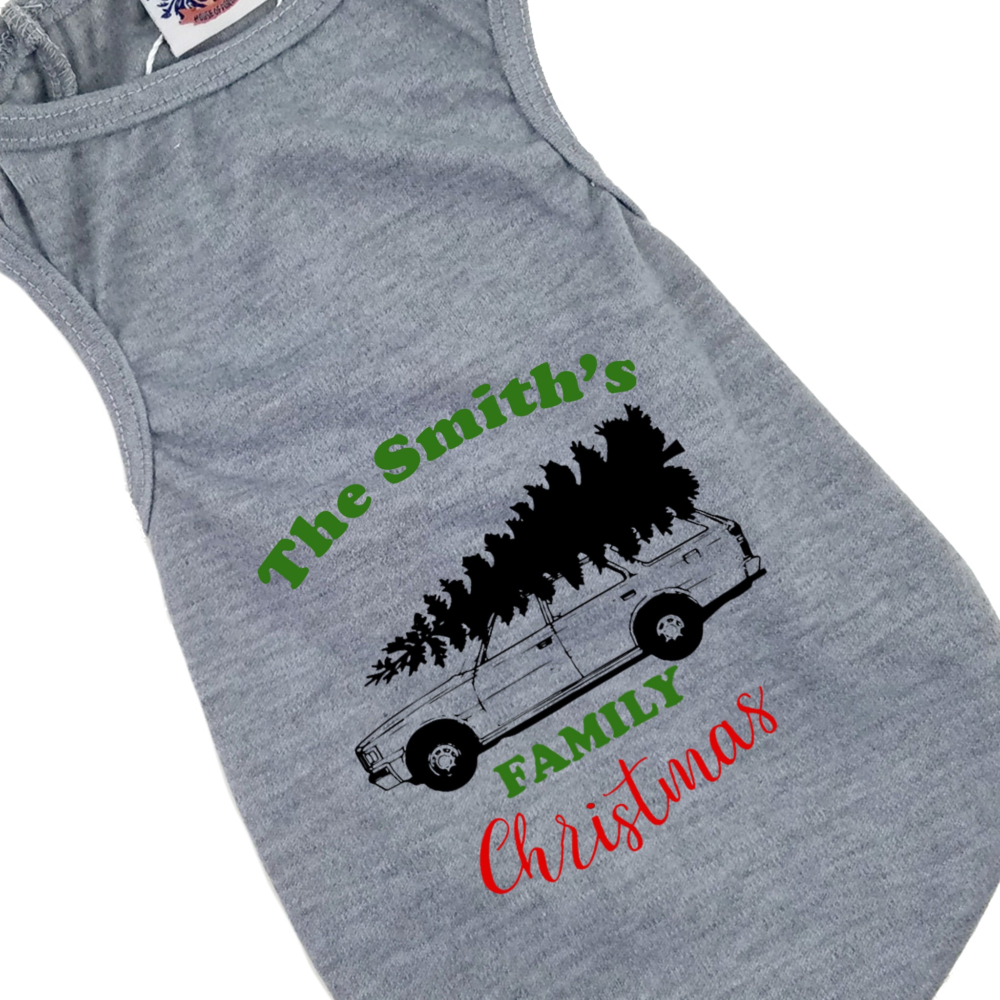 Holiday Dog Shirt | Personalized Family Christmas