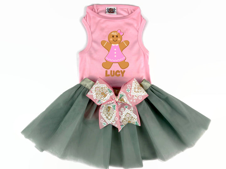 Gingerbread Pet Outfit