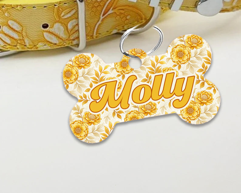 Garden Goldenrod Pet Collar