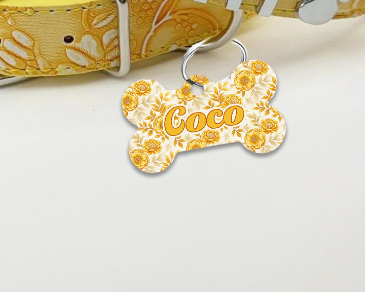 Garden Goldenrod Pet Collar