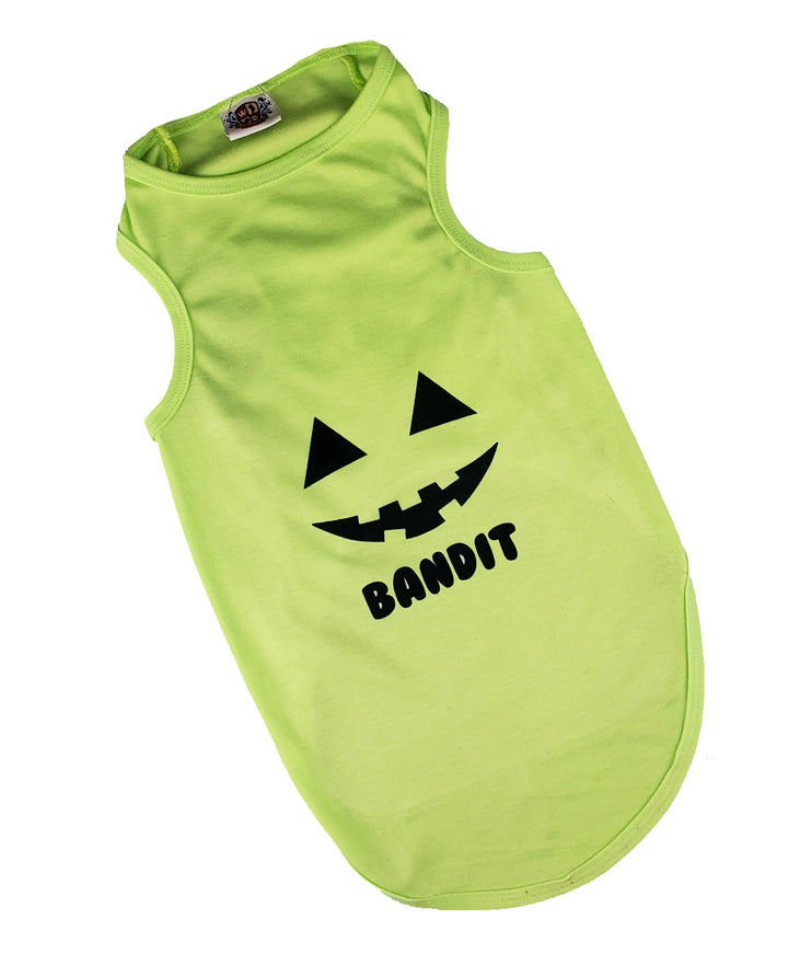 Halloween Dog Shirt | Personalized Happy Jackolantern