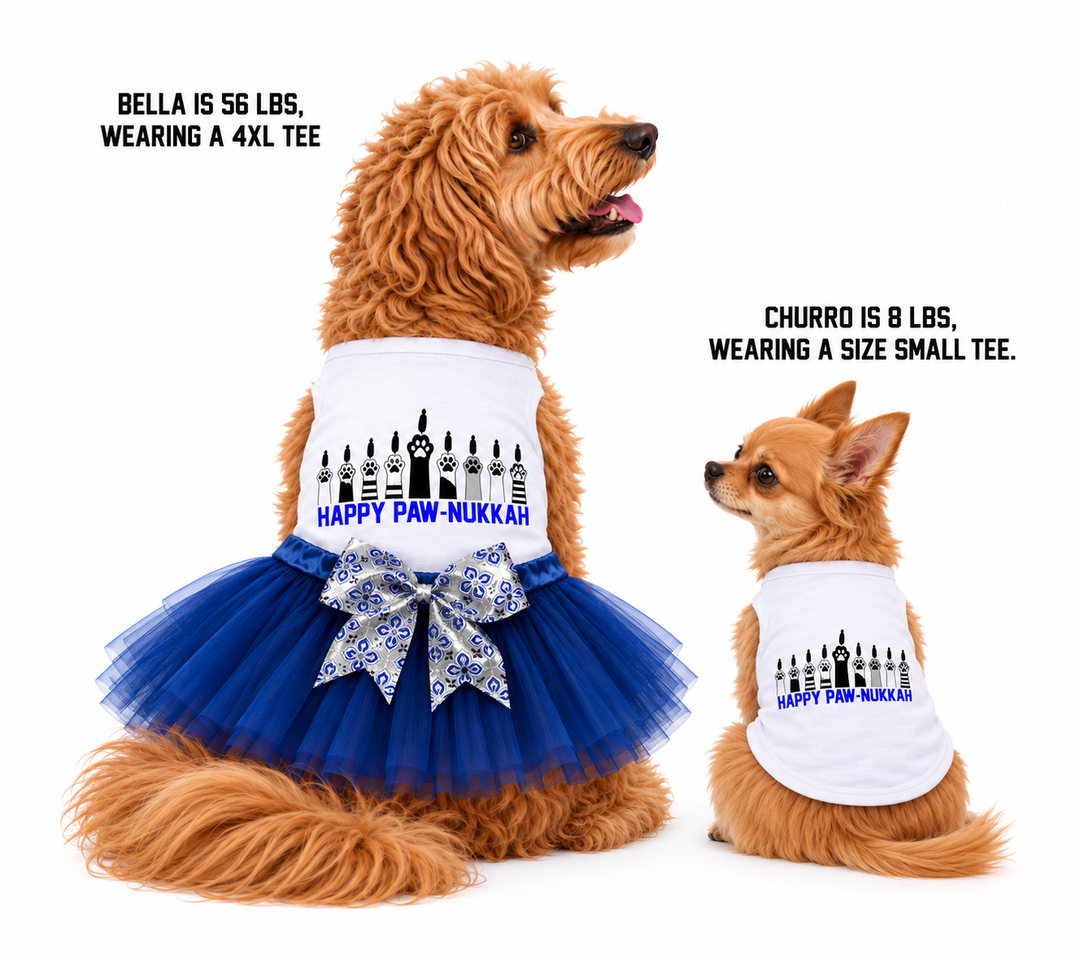 Happy Paw-Nukkah Pet Outfit