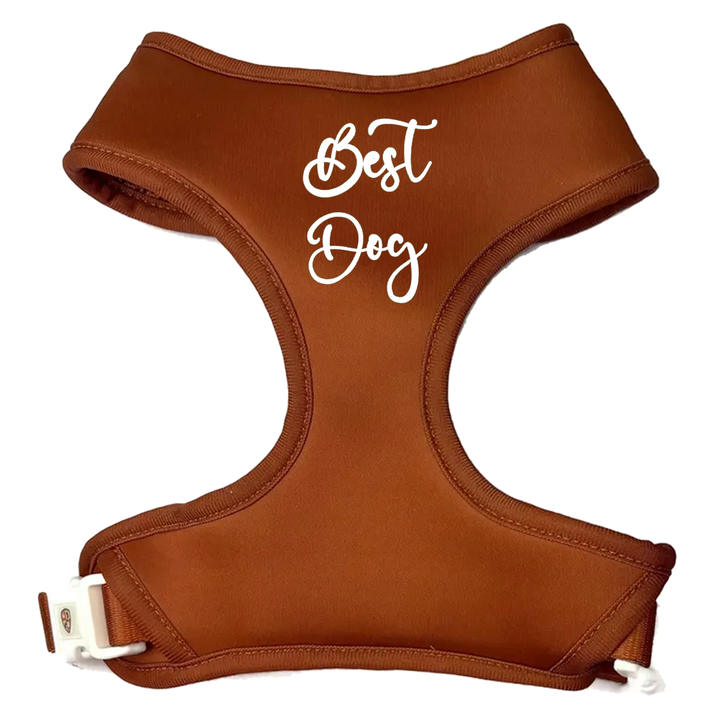 Best Dog Terracotta Satin Harness