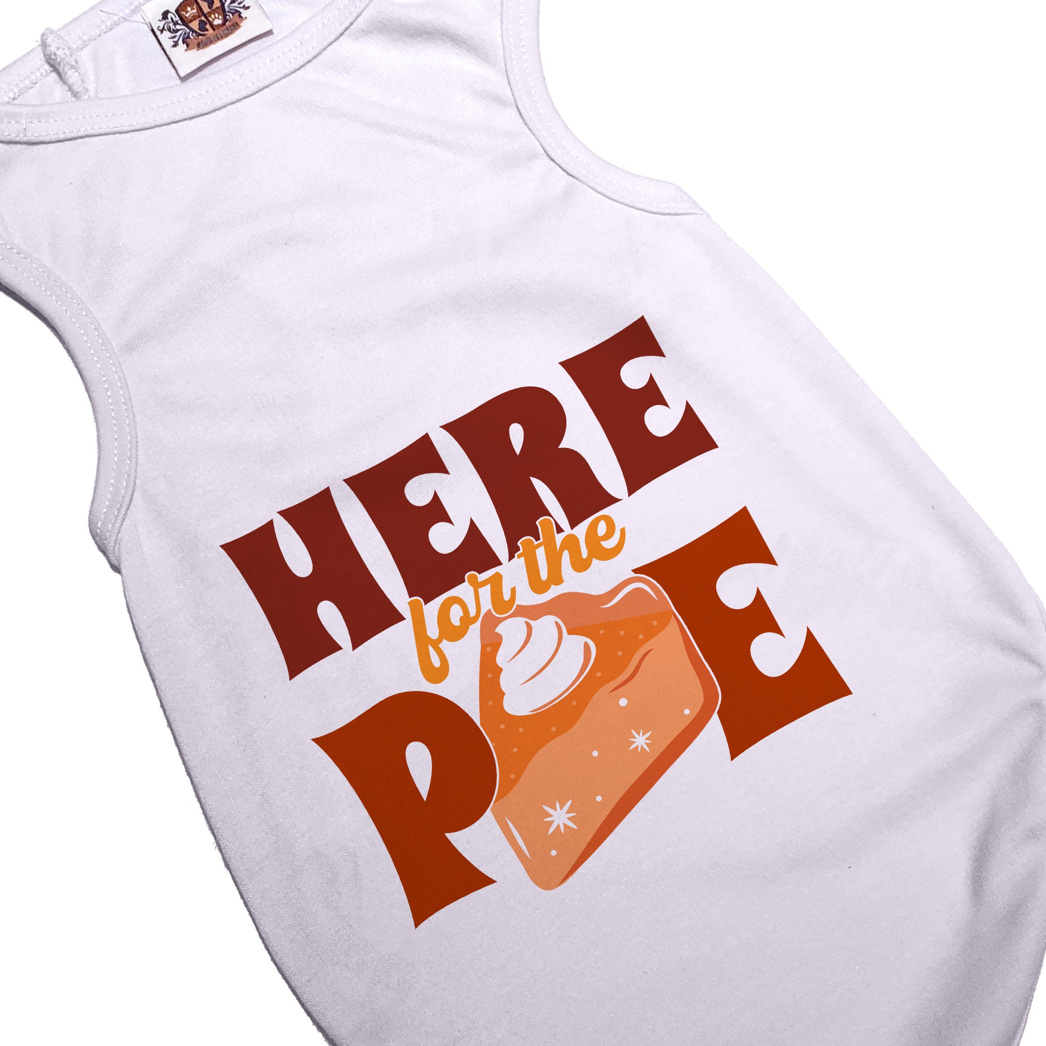 Holiday Dog Shirt | Here For The Pie
