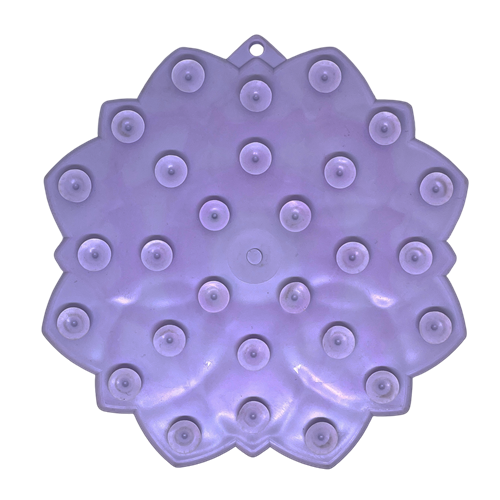 Mandala Softie eTray Shallow Slow Feeder Dog Bowl with Suction Cups |  USA Made