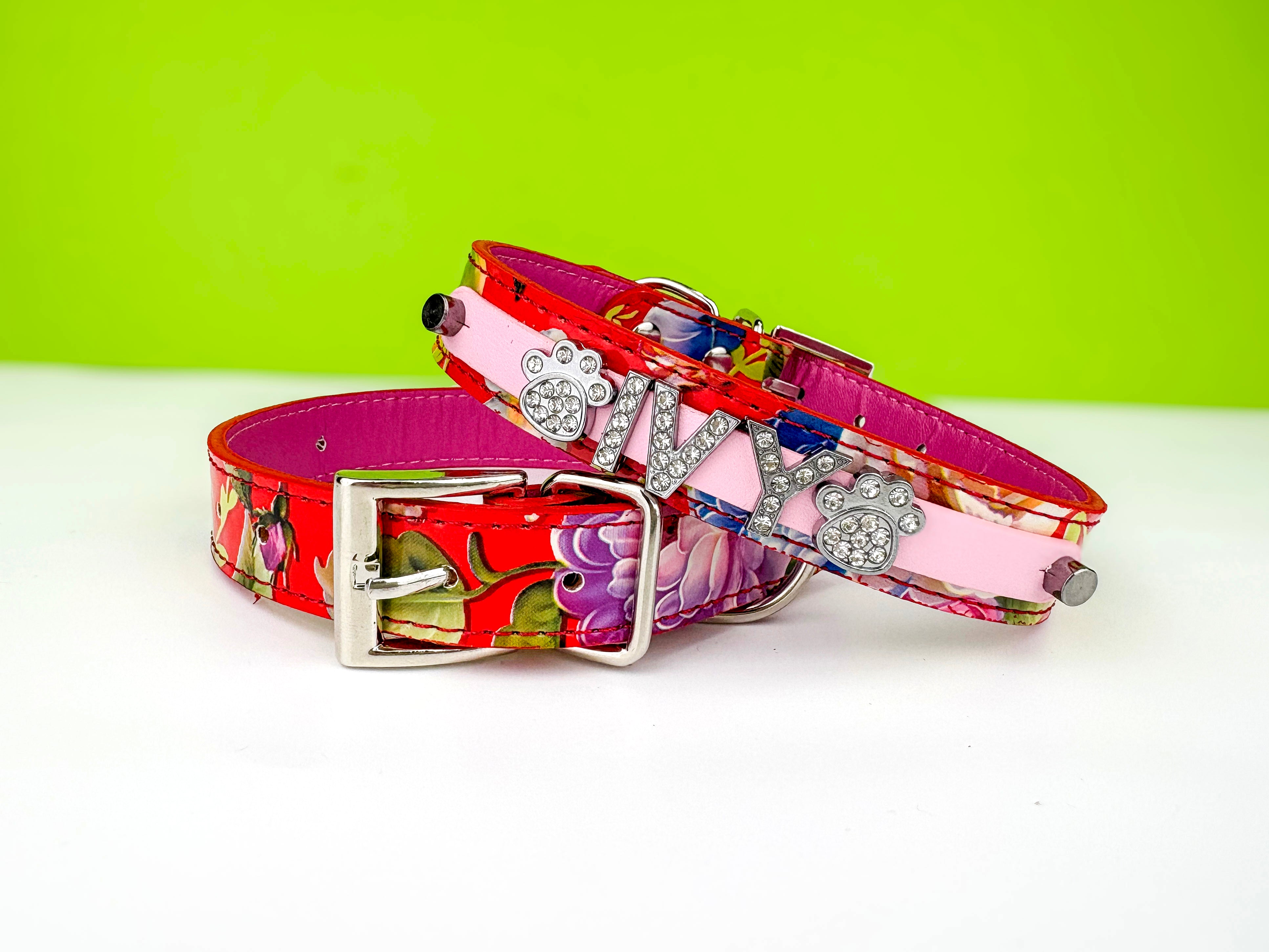 Collar | 2 Tone Retro Floral
