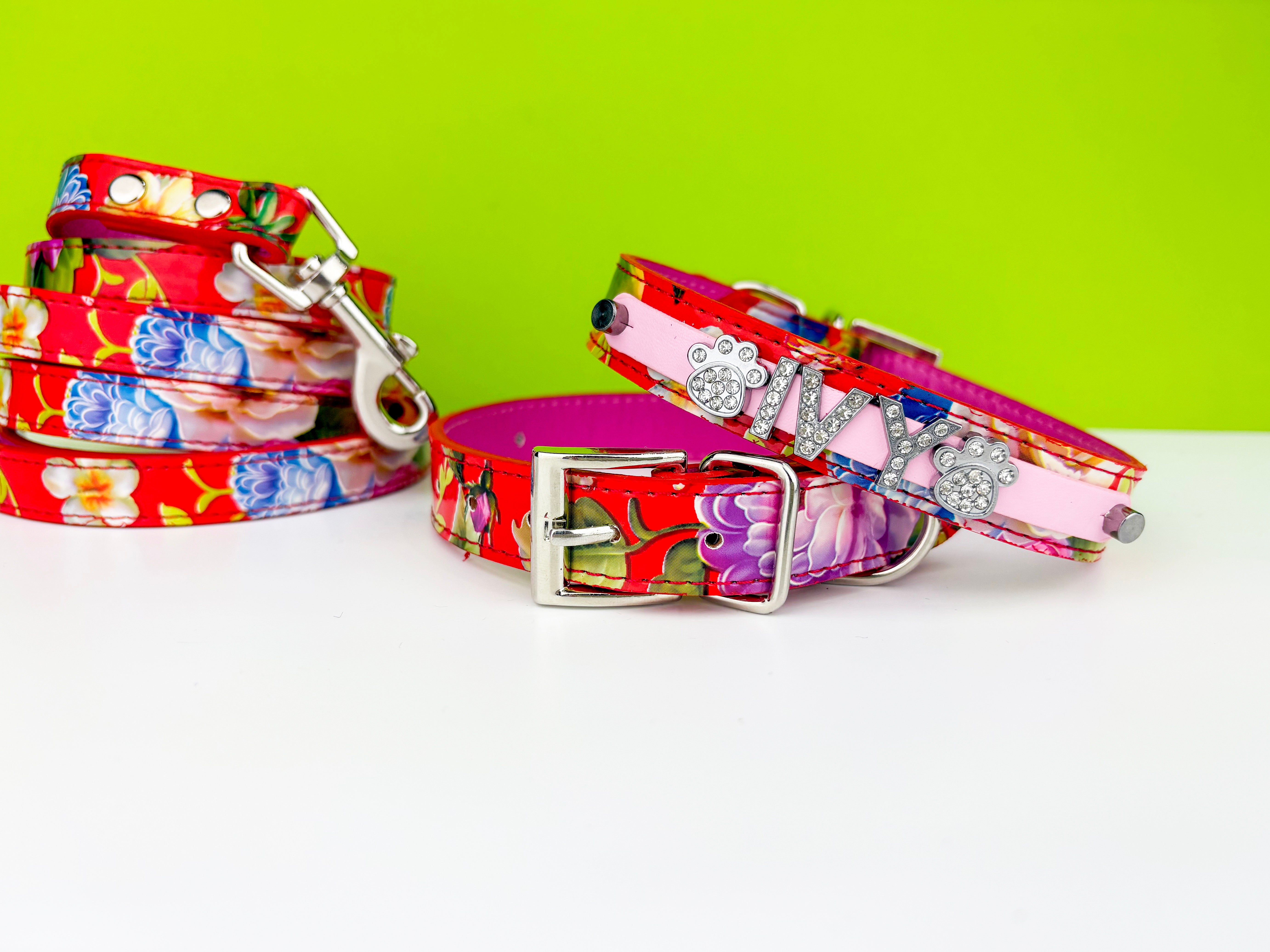 Collar | 2 Tone Retro Floral