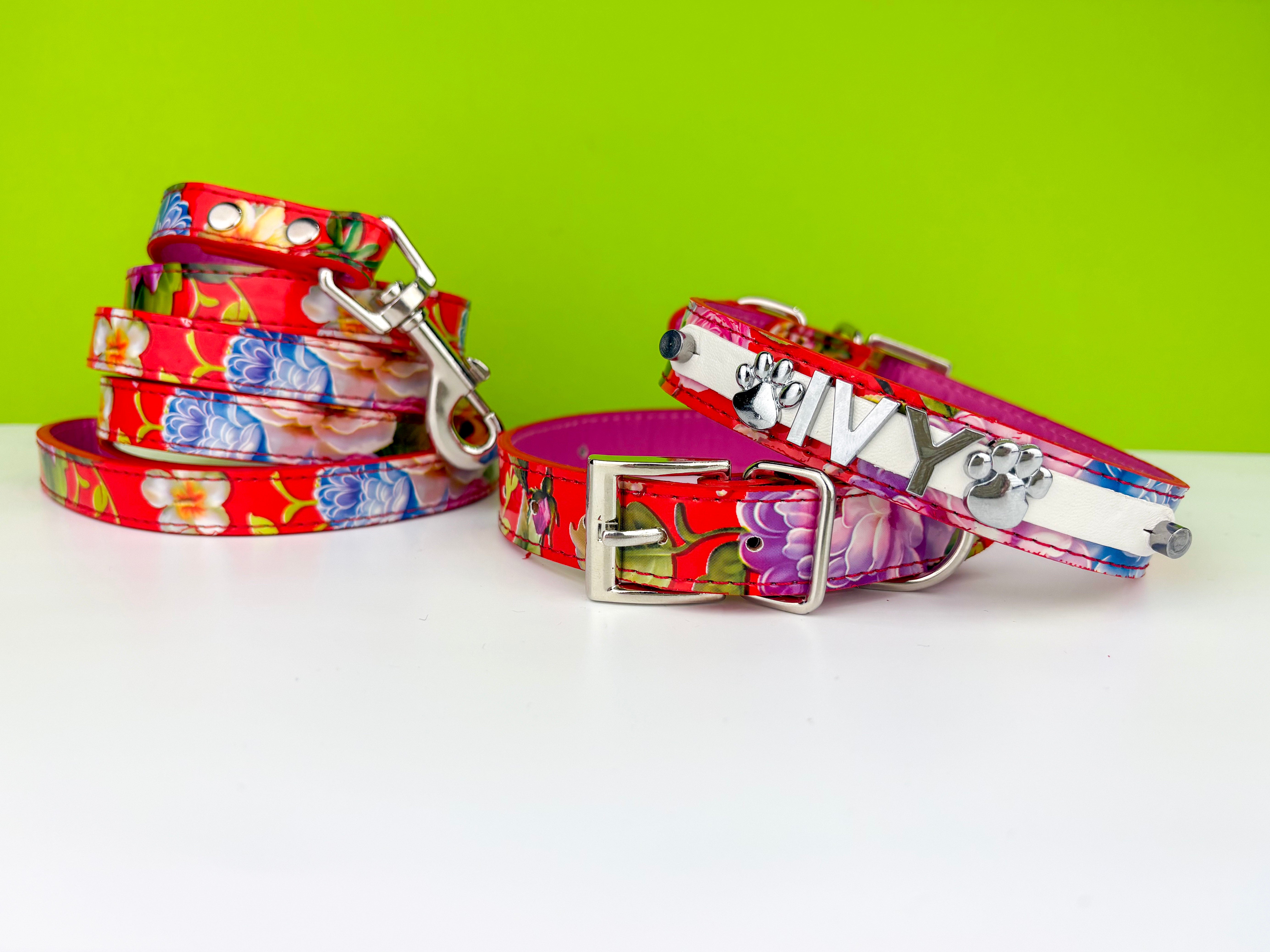 Collar | 2 Tone Retro Floral