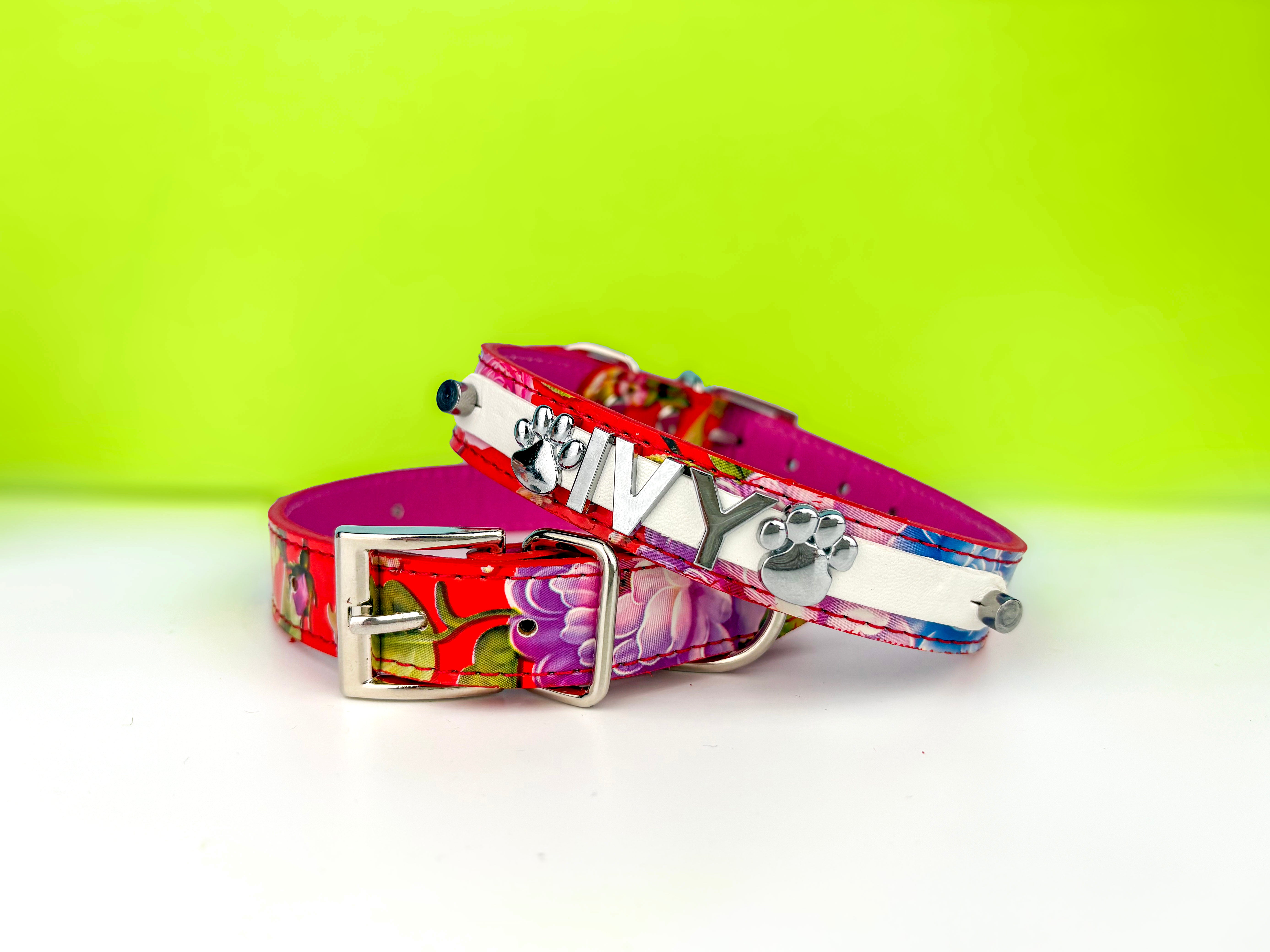 Collar | 2 Tone Retro Floral