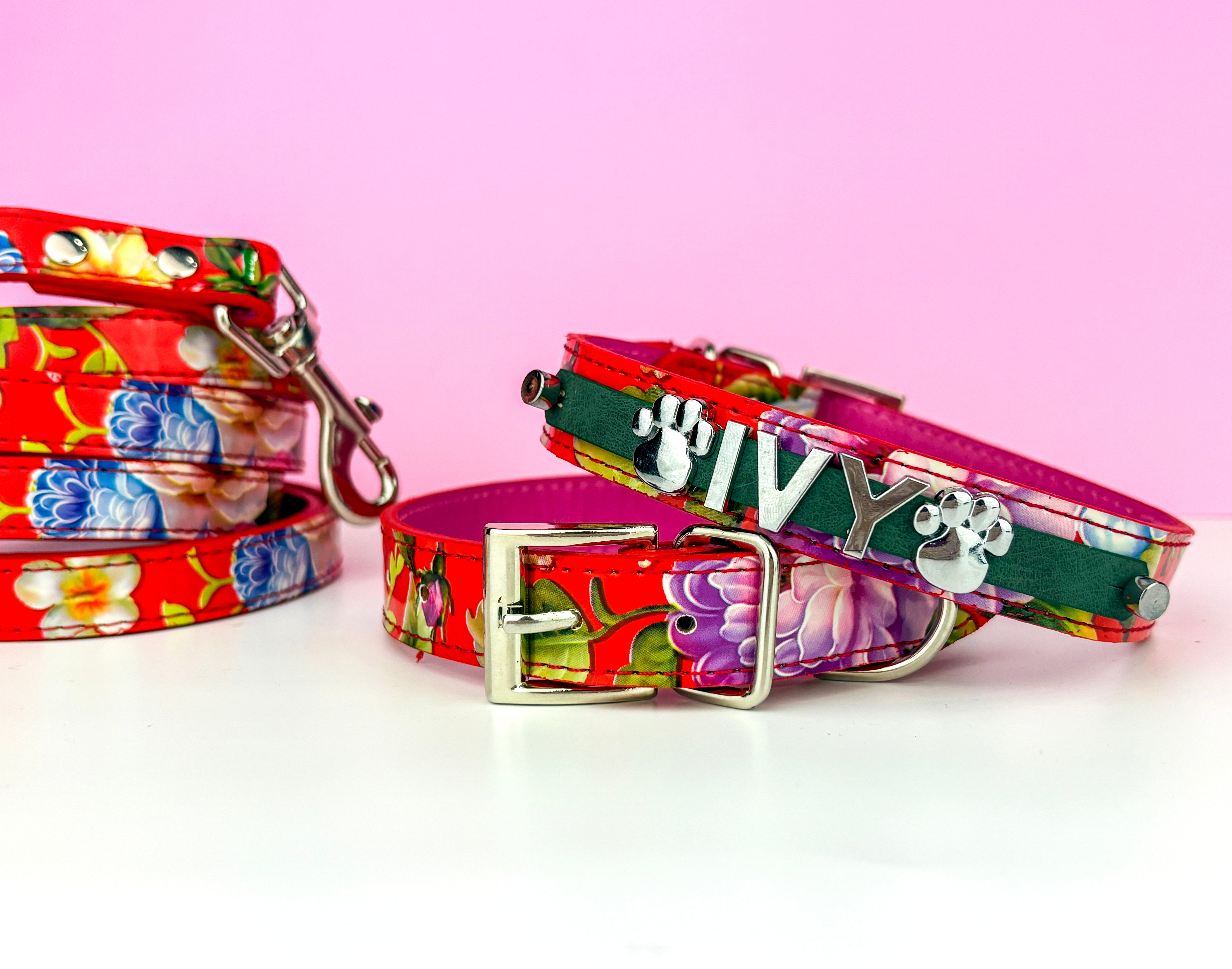 Collar | 2 Tone Retro Floral