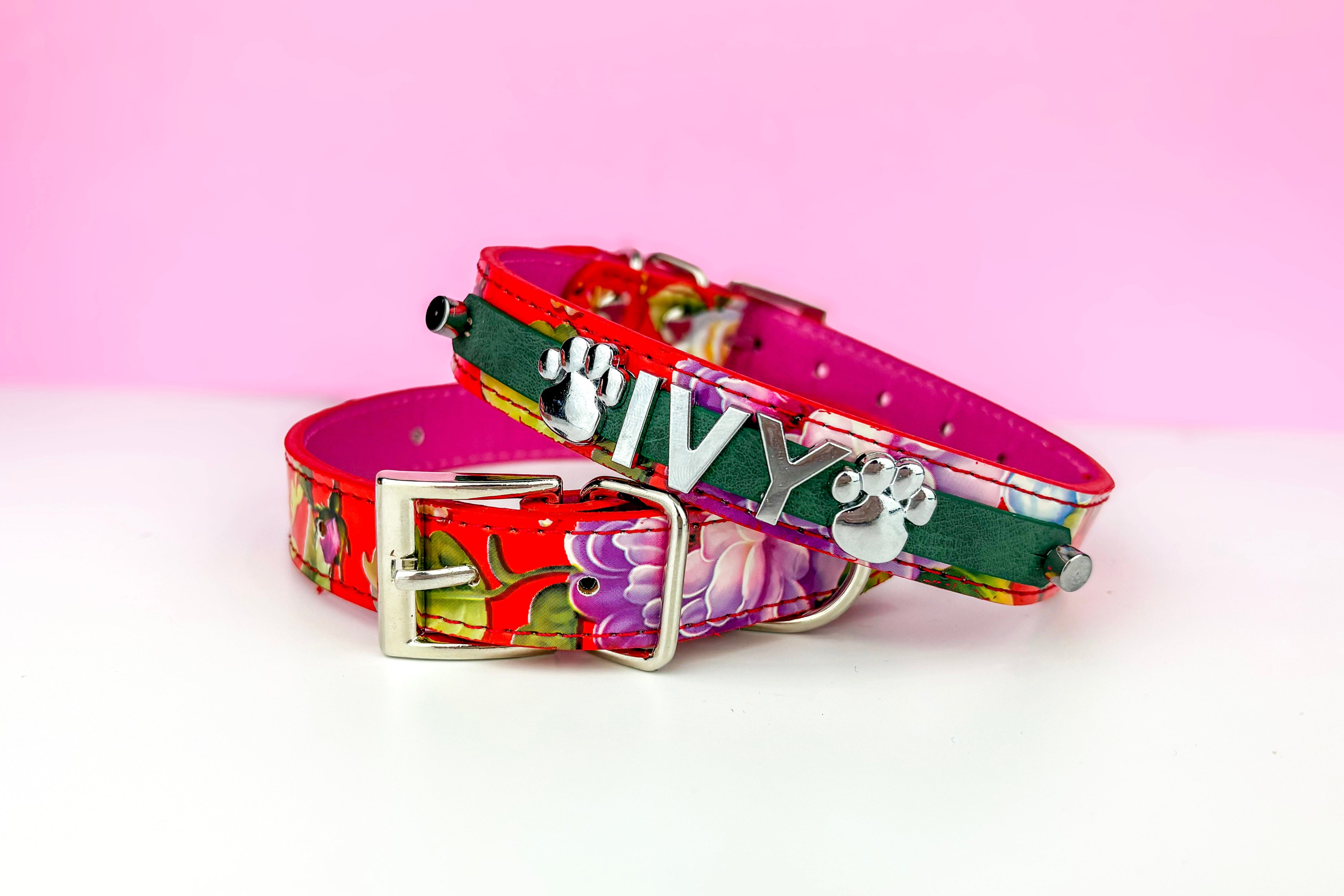 Collar | 2 Tone Retro Floral