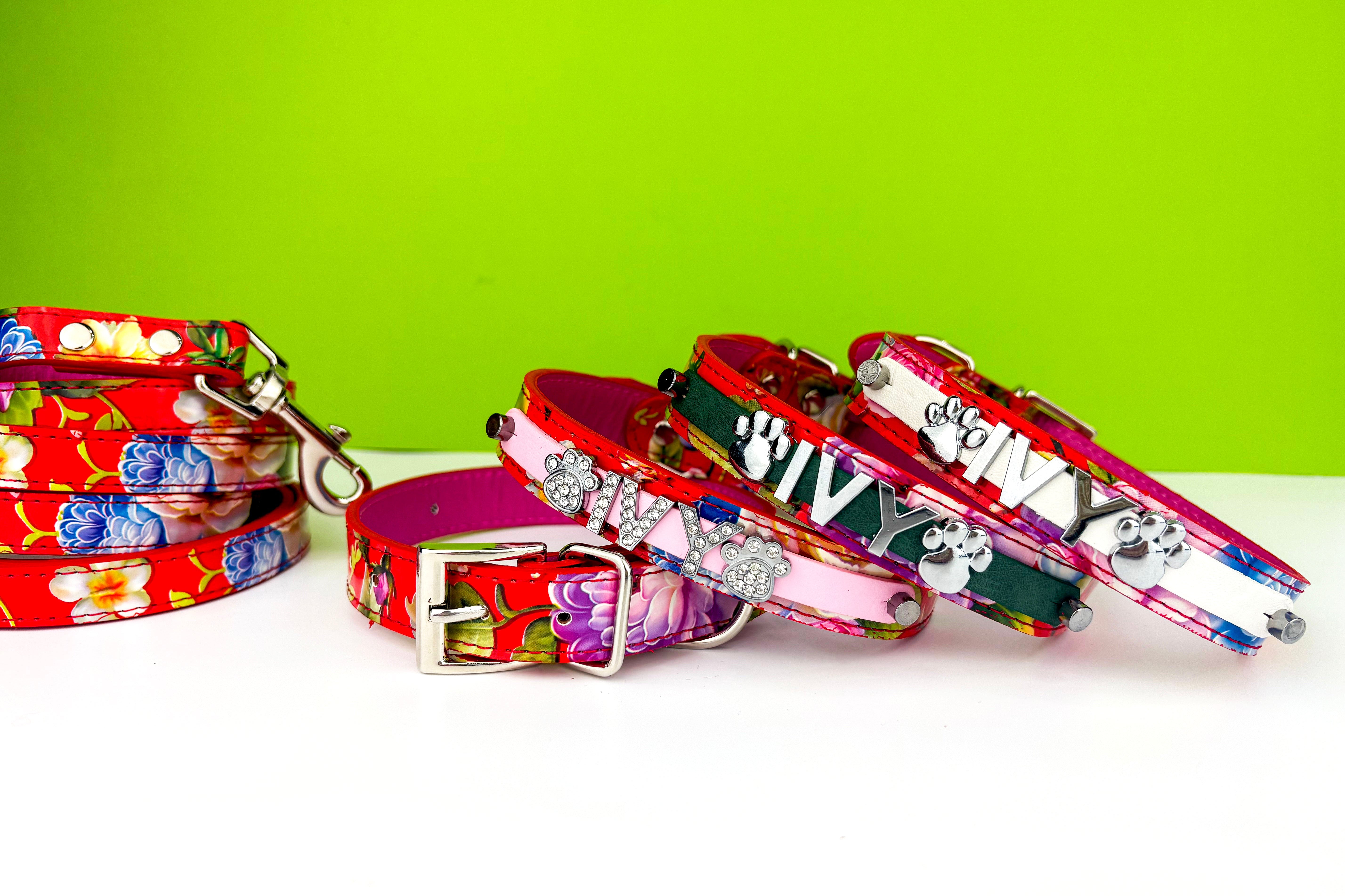 Collar | 2 Tone Retro Floral