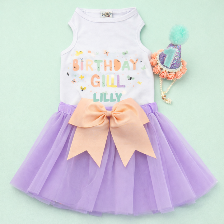 Personalized Birthday Girl Outfit | The Mariposa