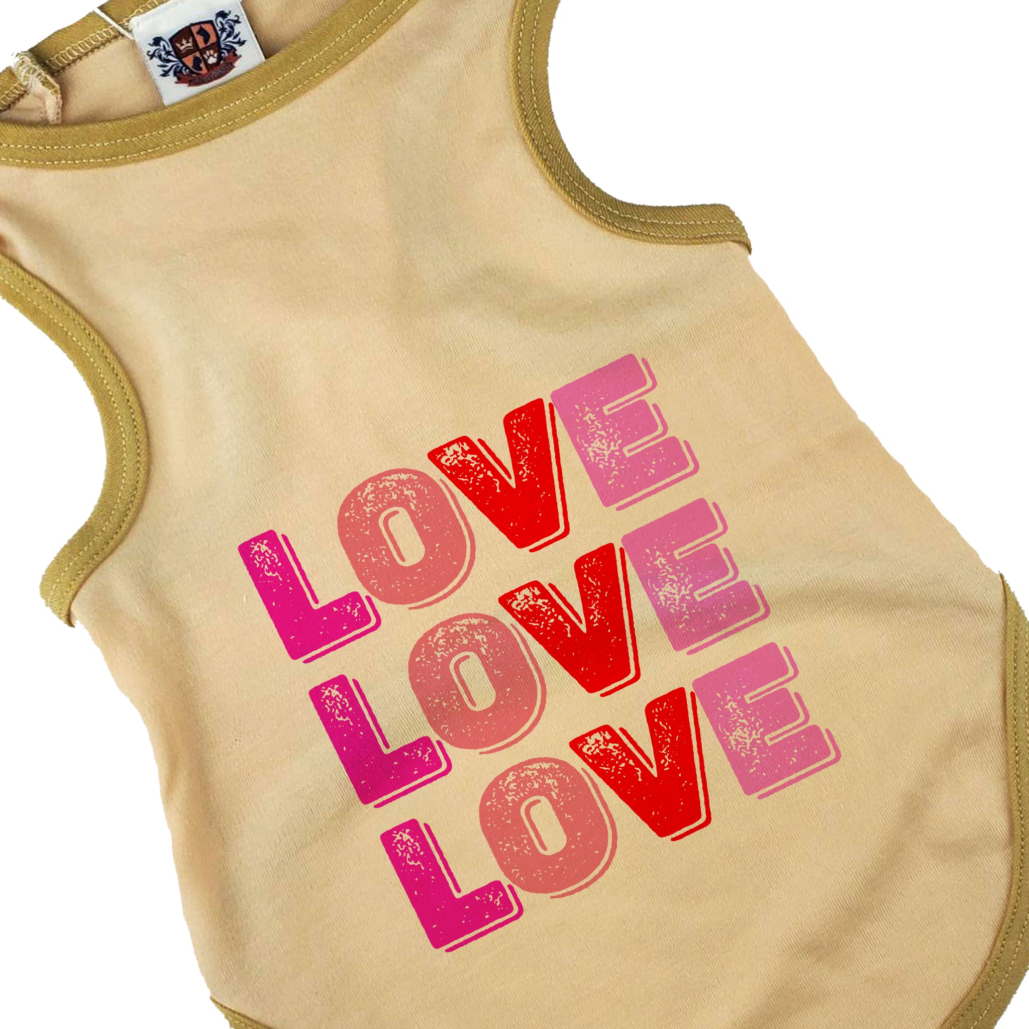 Love Love Love Vintage Valentine Tee