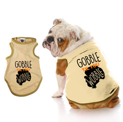 Holiday Dog Shirt | Gobble Til Ya Wobble