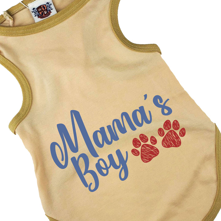Dog Shirt | Mama's Boy Paws