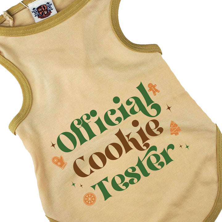Holiday Dog Shirt | Official Cookie Tester