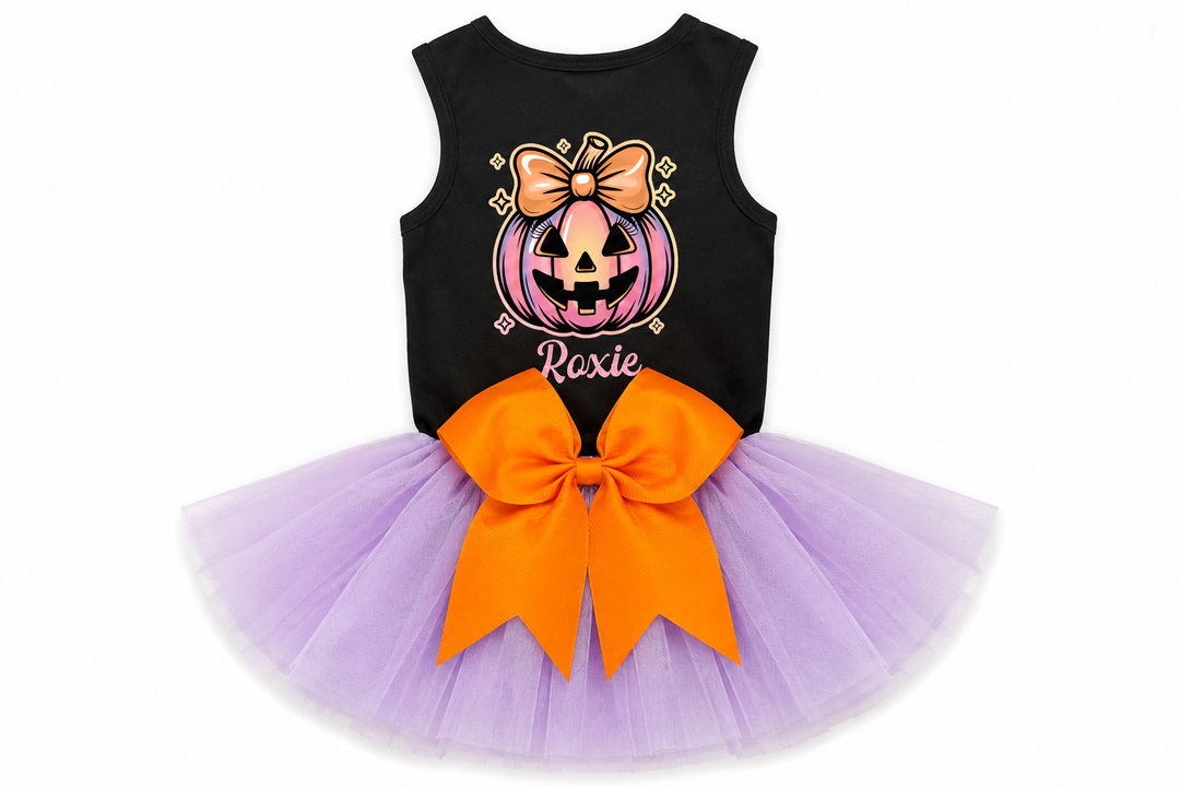 Halloween Dog  Costume | Coquette Pumpkin