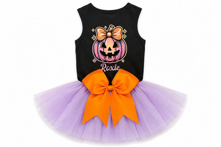 Halloween Dog  Costume | Coquette Pumpkin