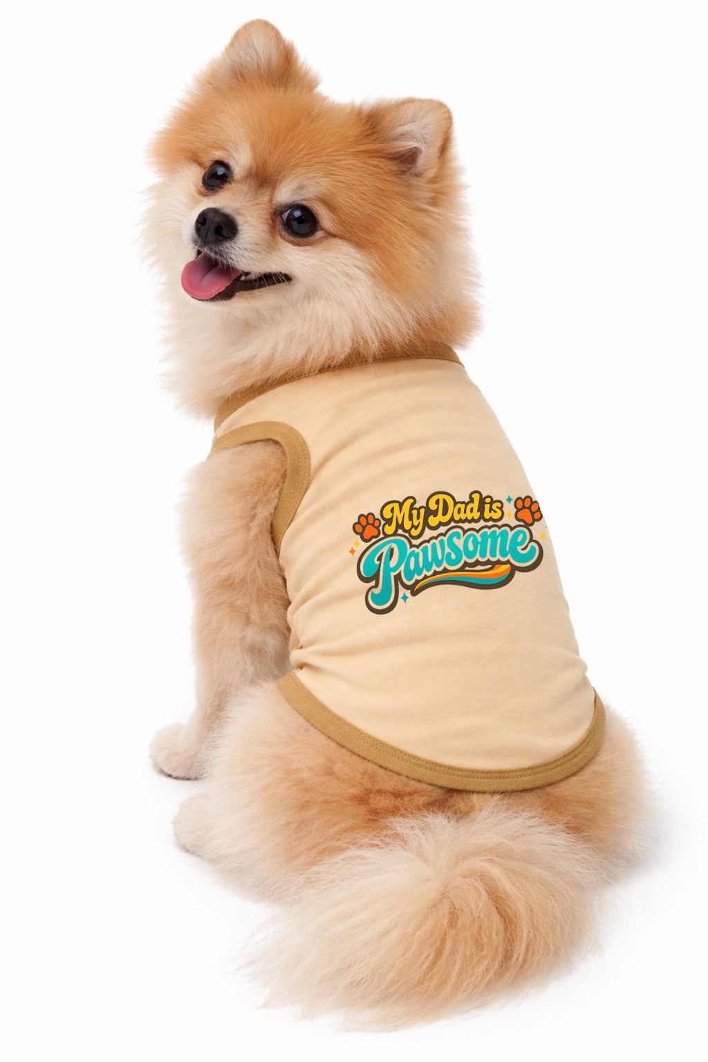 Dog Shirt | My Dad Is Pawsome