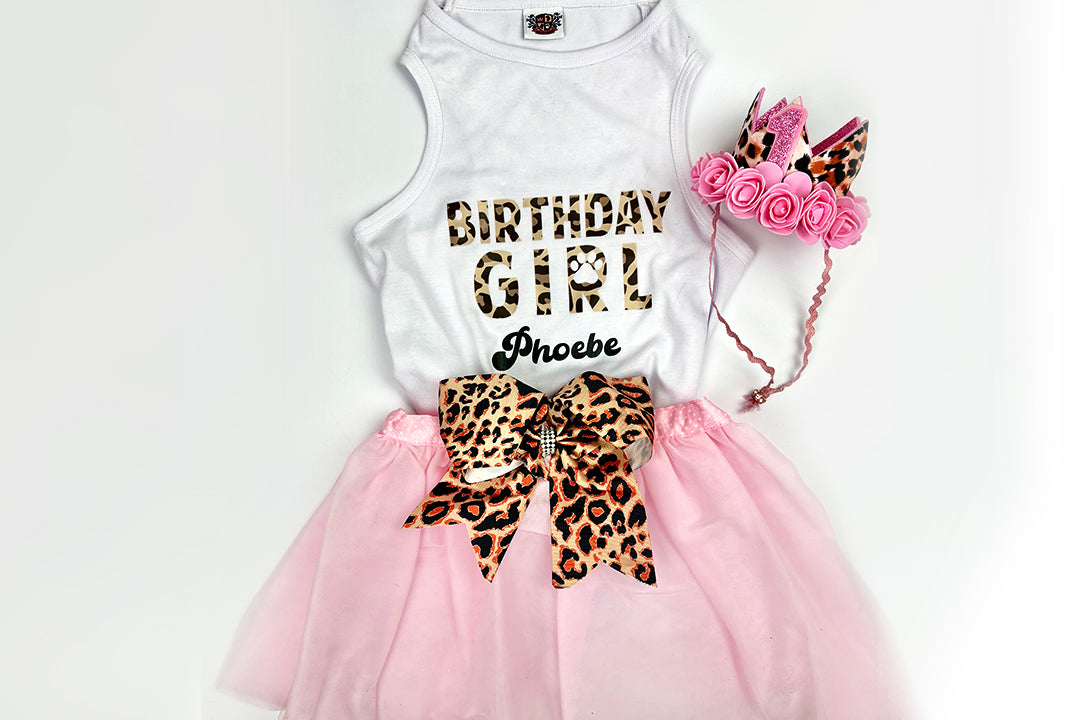 Personalized Birthday Girl Outfit