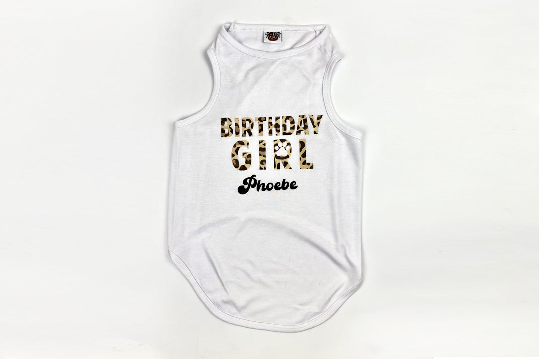 Personalized Birthday Girl Outfit | The Purple Cheetah