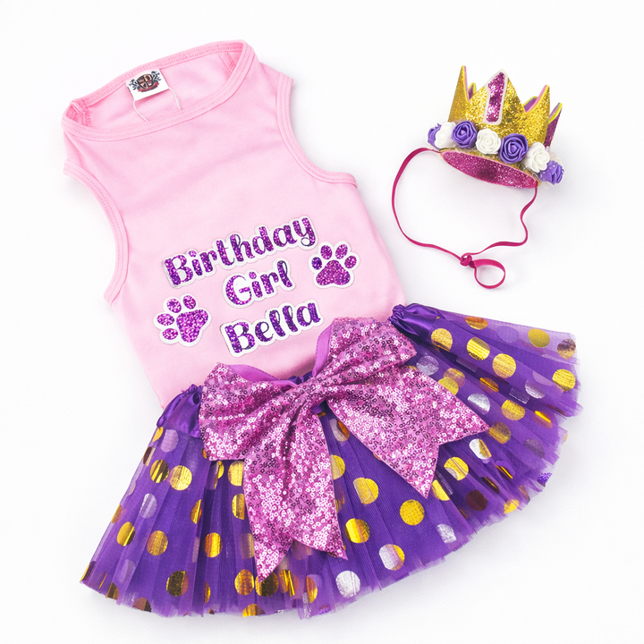 Personalized Birthday Girl Outfit | The Daphne