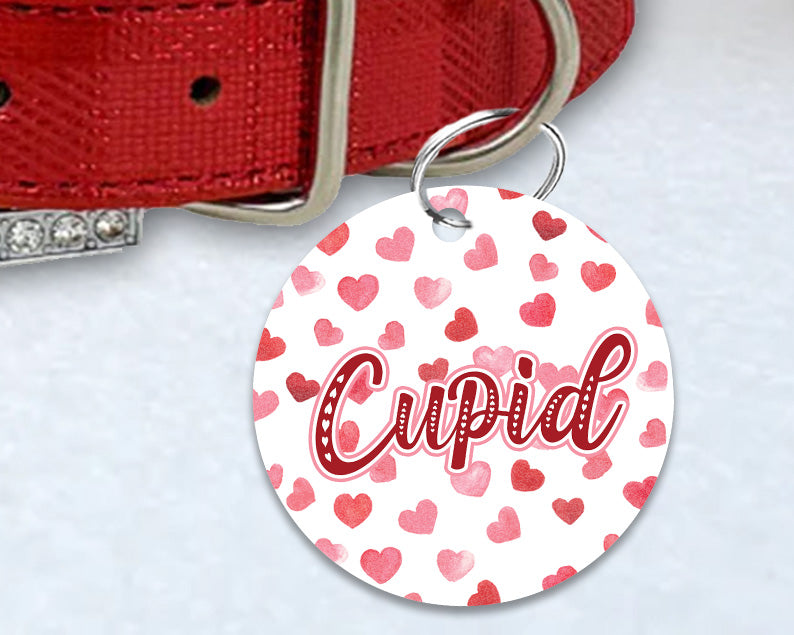 Pet ID Tag | Hearts Of Cupid
