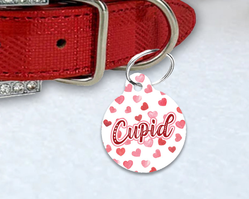Pet ID Tag | Hearts Of Cupid