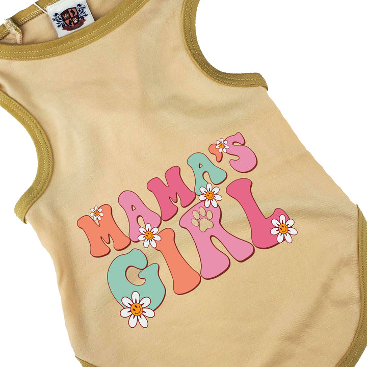 Dog Shirt | Retro Daisy Mama's Girl