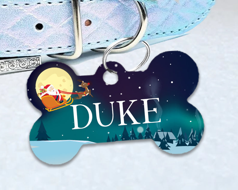 Pet ID Tag | The Sleigh Ride