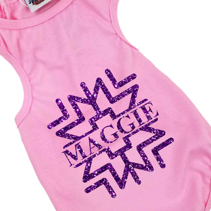Holiday Dog Shirt | Personalized Snow Princess